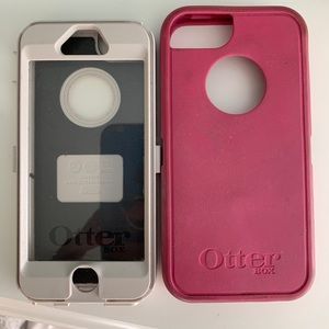 Pink Otterbox iPhone 5 case